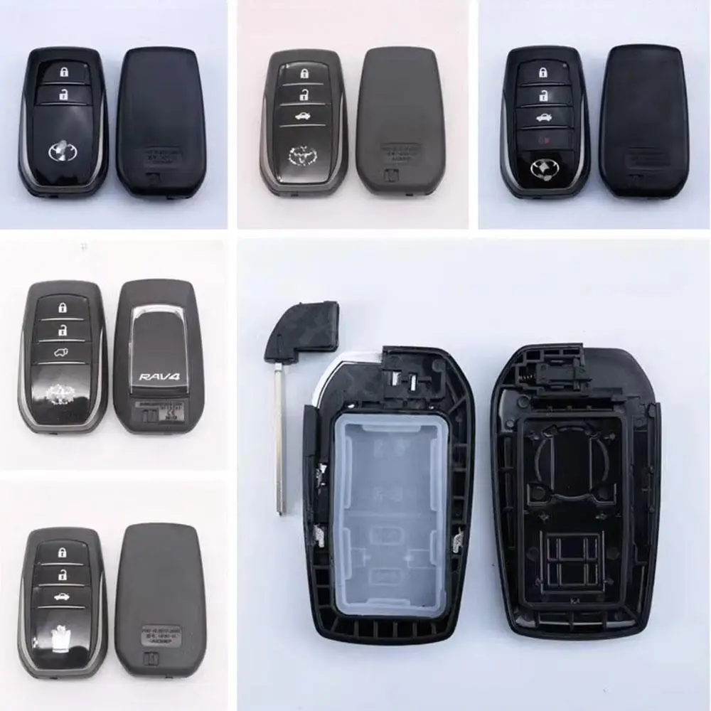 Remote Key Shell For Toyota Highlander Camry crown RAV4 2 3 4 Modified folding keys controller