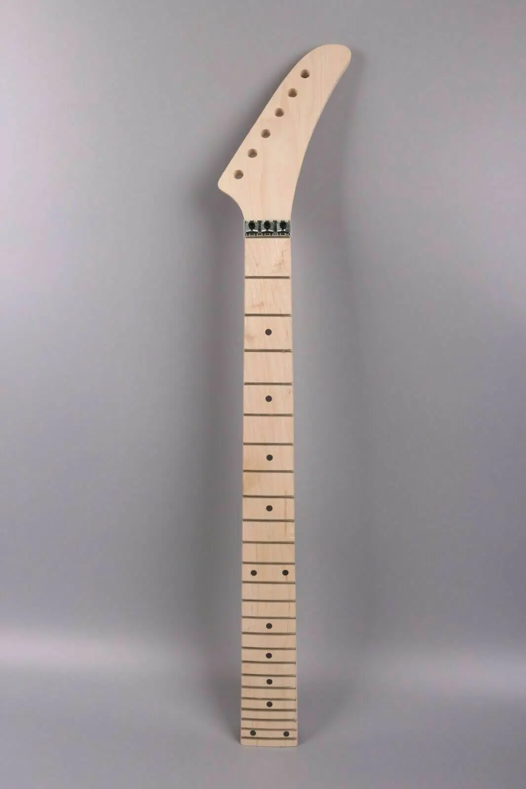 

Banana Guitar Neck 24fret 25.5inch Maple wood With Locking Nut dot Inlay