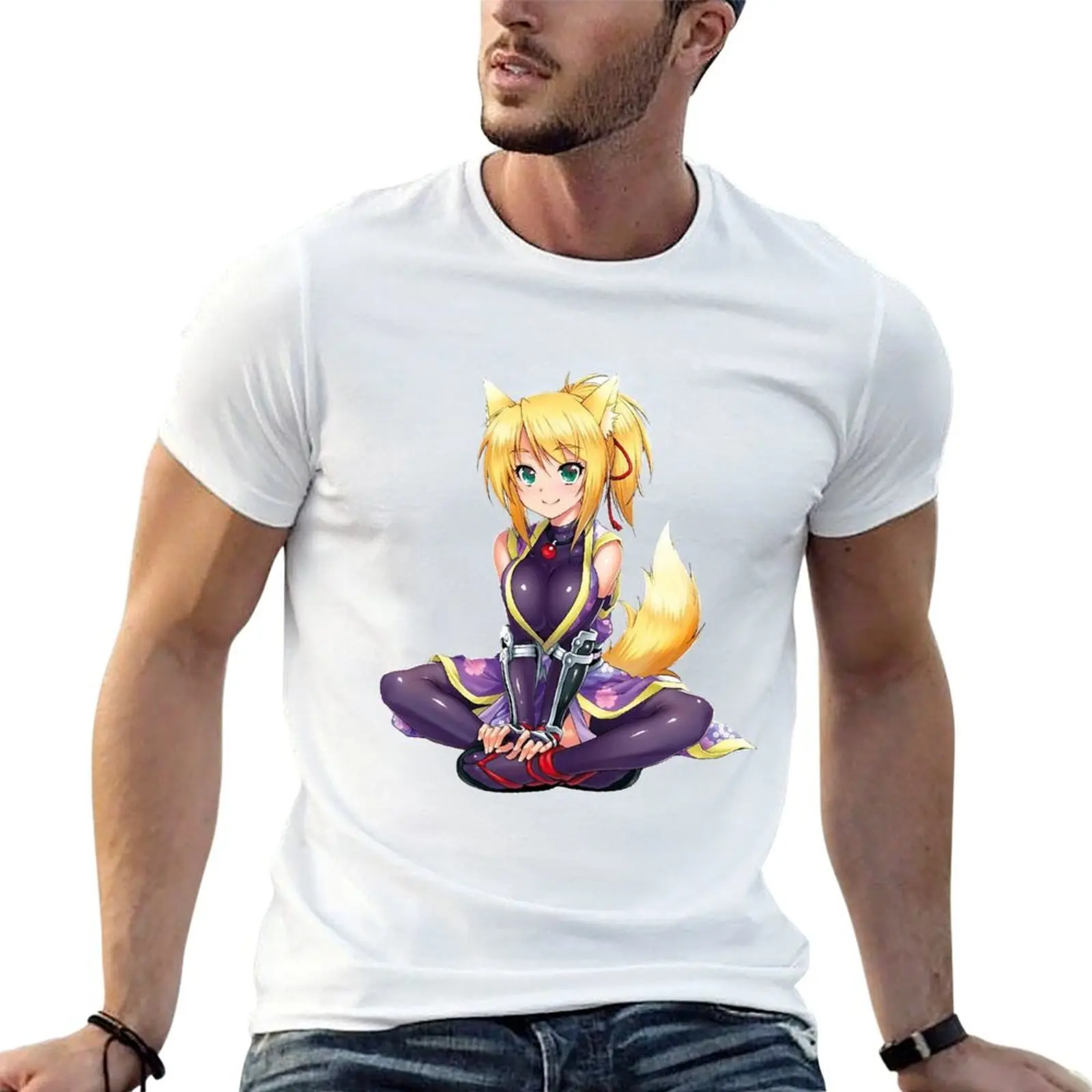Camiseta Yukikaze Panettone - Dog Days, camiseta de diseñador para hombre, camiseta de marca de lujo 100% algodón para hombre