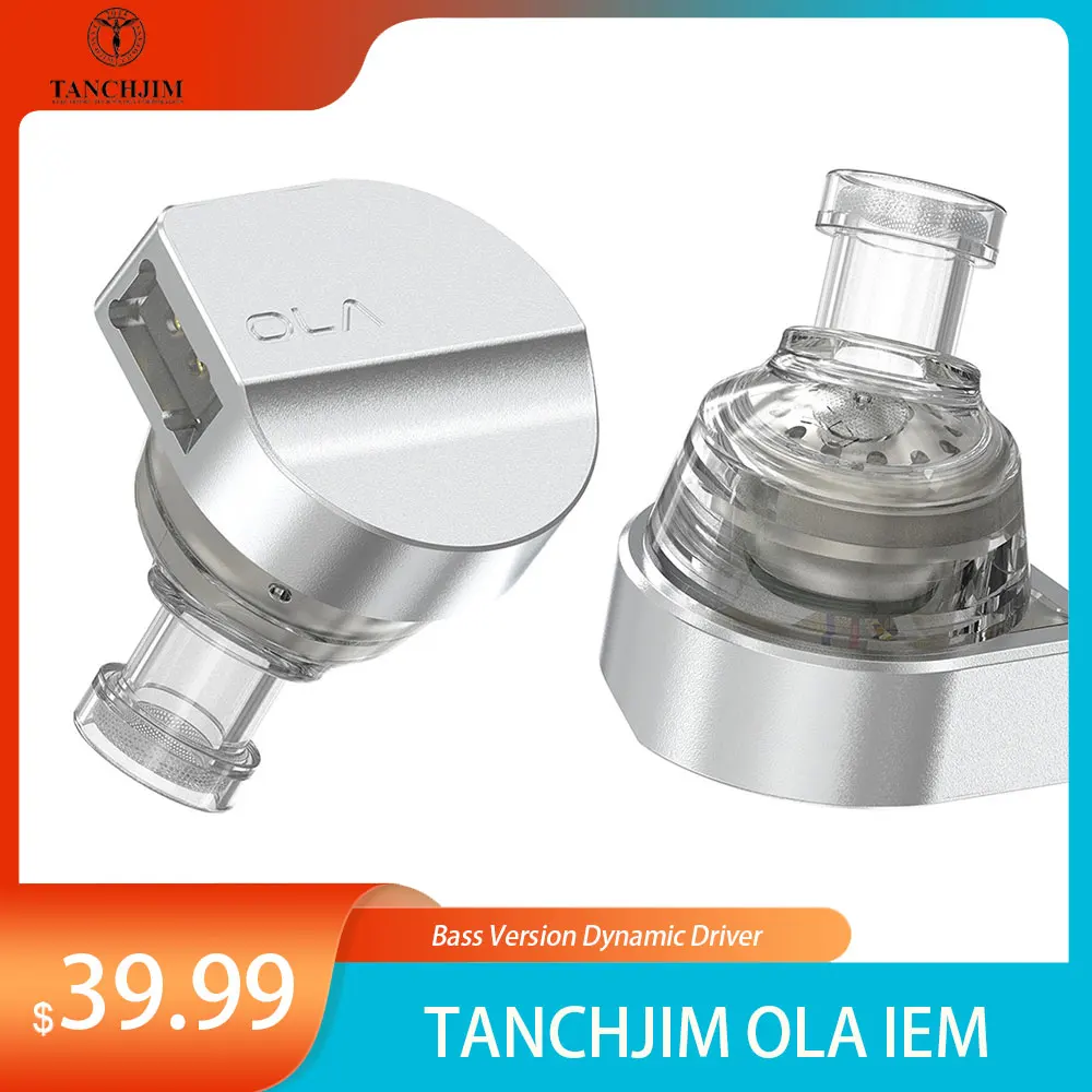 Imagem -05 - Tanchjim Ola-fone de Ouvido com Fio Iems Fone de Ouvido Versão Bass Monitores Dinâmicos Driver Áudio Destacável Ofc 2pin 078 mm Cabo Melhor