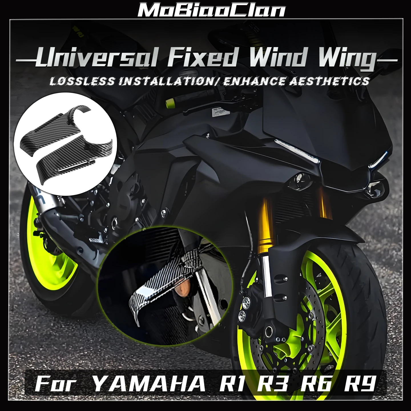 per-yamaha-yzf-r1-r3-ammortizzante-ala-fissa-yzf-r6-r9-piastra-guida-ala-laterale-imitazione-moto-ala-fissa-universale