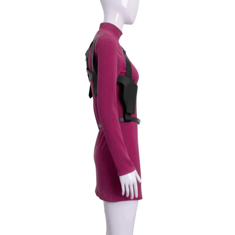 أنثى المقيمة 4 آدا وونغ تأثيري حلي حقيبة فستان شريف هالوين كرنفال بدلة تنكرية للفتيات النساء البالغات