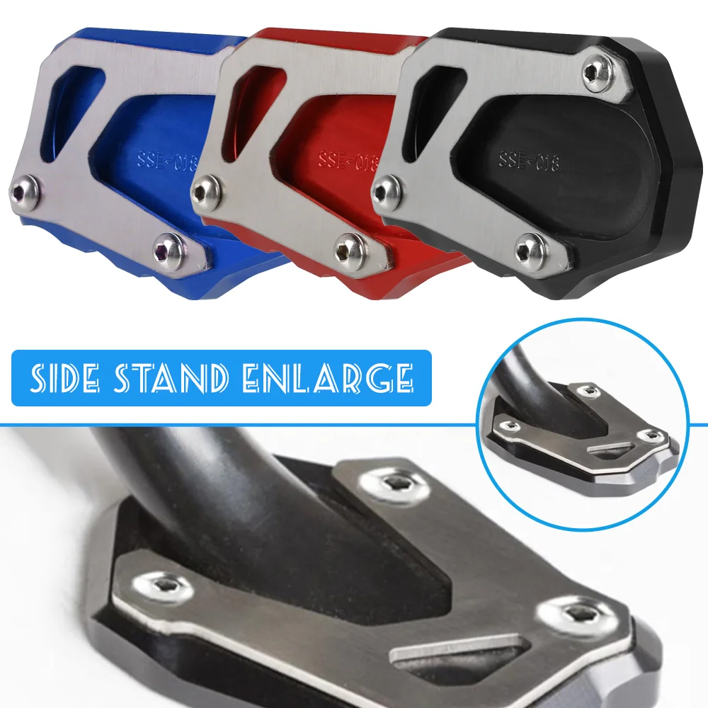 

Kickstand For GSX-S1000F GSX S1000S S1000 GT Katana 2019-2021 2022 2023 Motorcycle Accessories Side Stand Enlarger Pad GSXS950