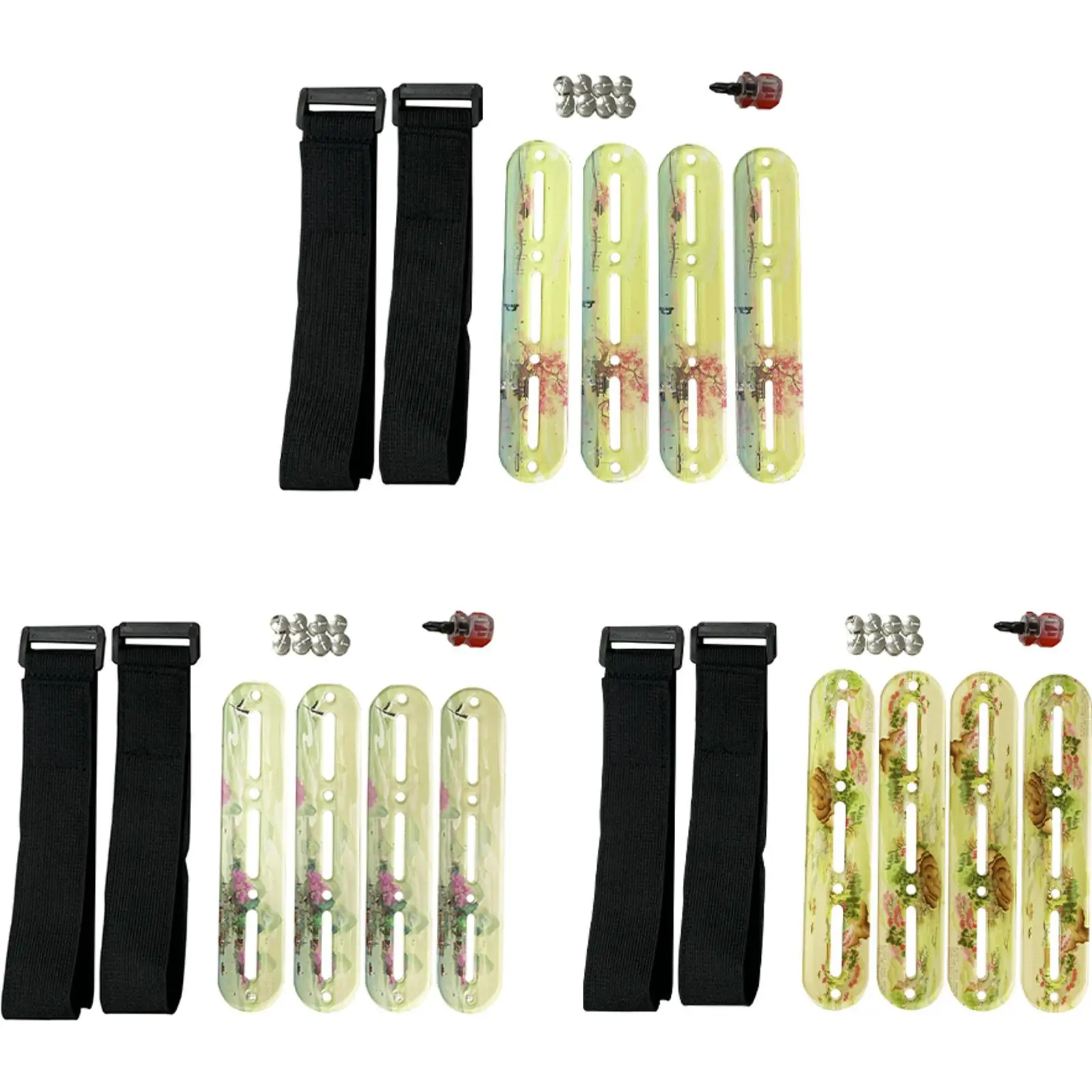 

Acrylic Cross-Stitch Sewing Display Frame Cross Stitch Kits Adjustable for Canvas with Bandage Stretch Tool Screw Screwdriver