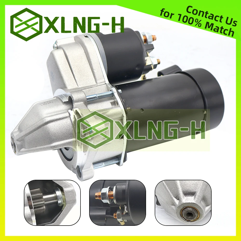 

Starter Motor for Opel Astra F G Corsa Vectra Tigra Zafira 1.2 1.4 1.6 25186107 96952006 25187957 96843578