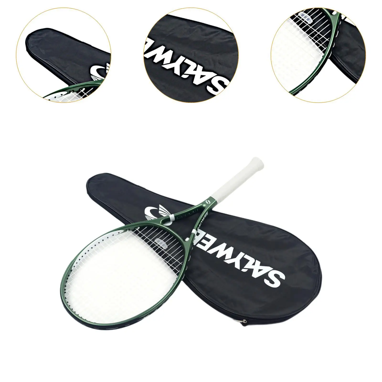 Tennis Racket Lightweight Carbon Fiber Nonslip Handle Racquet Training Tool with Bag for Adult and Beginner Play Tennis Racket Lightweight Carbon Fiber Nonslip Handle Racquet Training Tool with Bag for Adult and Beginner Play