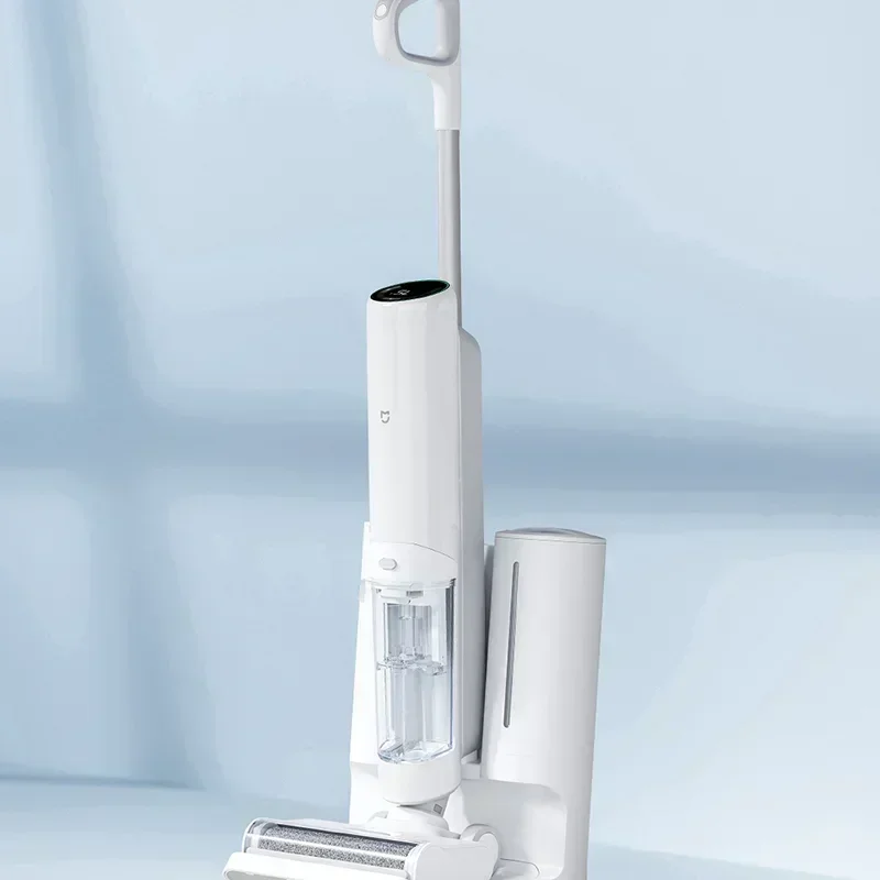 XIAOMI MIJIA-aspiradora inalámbrica en seco y húmedo de alta temperatura, fregona de lavado con agua caliente, lavadora de suelo inteligente de mano, autolimpieza