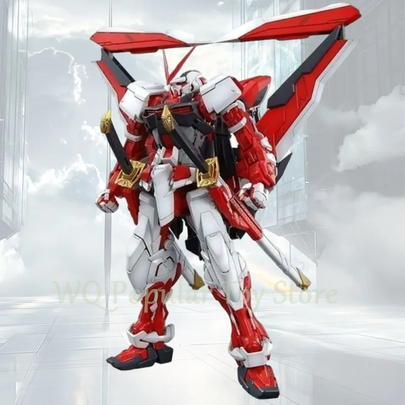 MB MB-P02 MG SEED DESTINY 1/100 Mech 6601 Astray Red Frame Assembly Model Mobile Suit Anime Figure Statue Collectible Toys Gifts