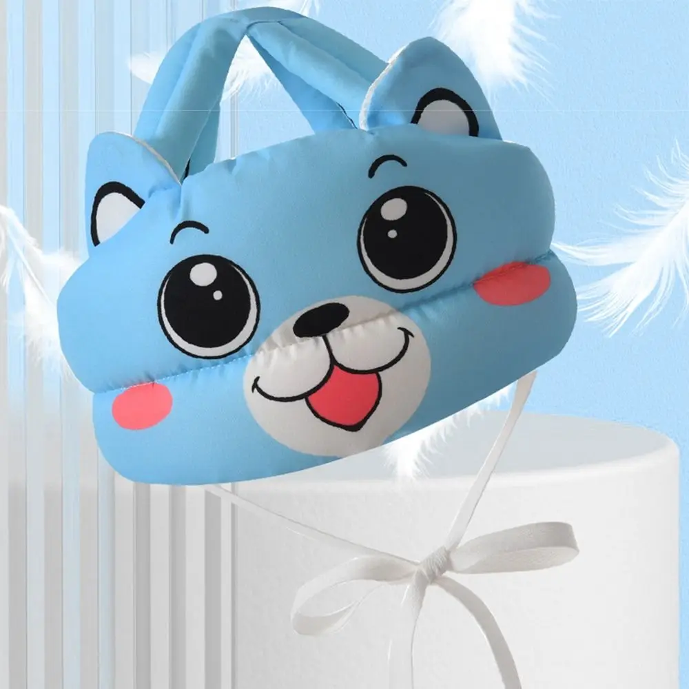 قابل للتعديل طفل رئيس حامي واقية القطن الطفل المضادة للسقوط وسادة امتصاص الصدمات تنفس لطيف الوفير بونيه الأطفال #5