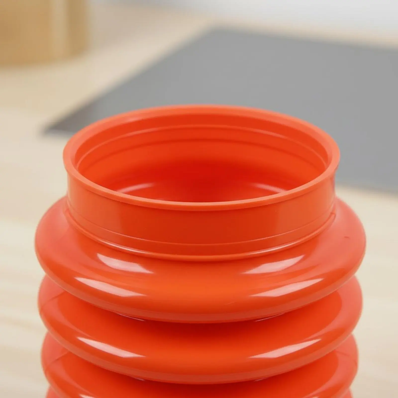 Bellows Sleeve with Clamps Long-Lasting Rubber Bellows Corrugated Dust Sleeve Easy to Install Equipment Part Debris Protection