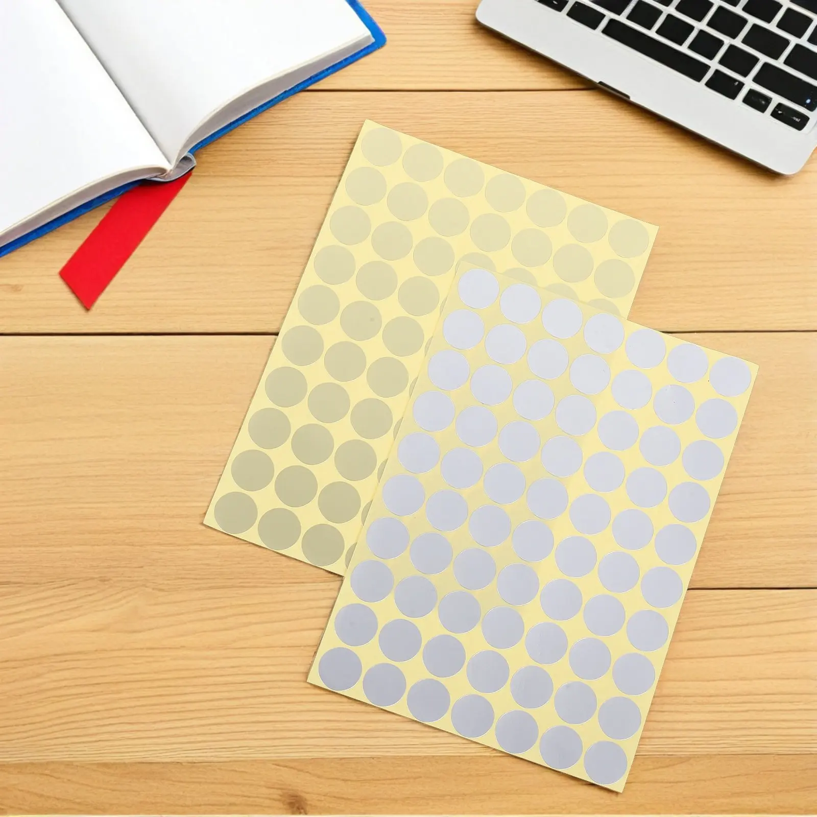 

30 Sheets Self Adhesive Circle Stickers 19Mm Multi Color Dot Labels for Folders Containers Books Inventory Management Sticky
