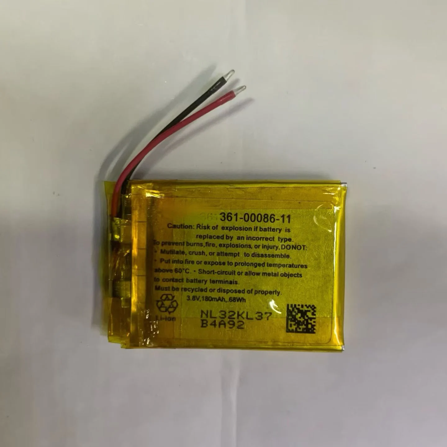 361-00086-12 Replacement Battery 361-00086-11 For Garmin Forerunner GPS Sports Watch Fenix 6S 6SPro Battery 180mAh