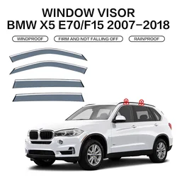 For BMW X5 E70 F15 2007-2018 2019-22 G05 Air Deflectors Guard Rain Guard Smoke Window Visor Deflector Wind Vent Awnings Shelters