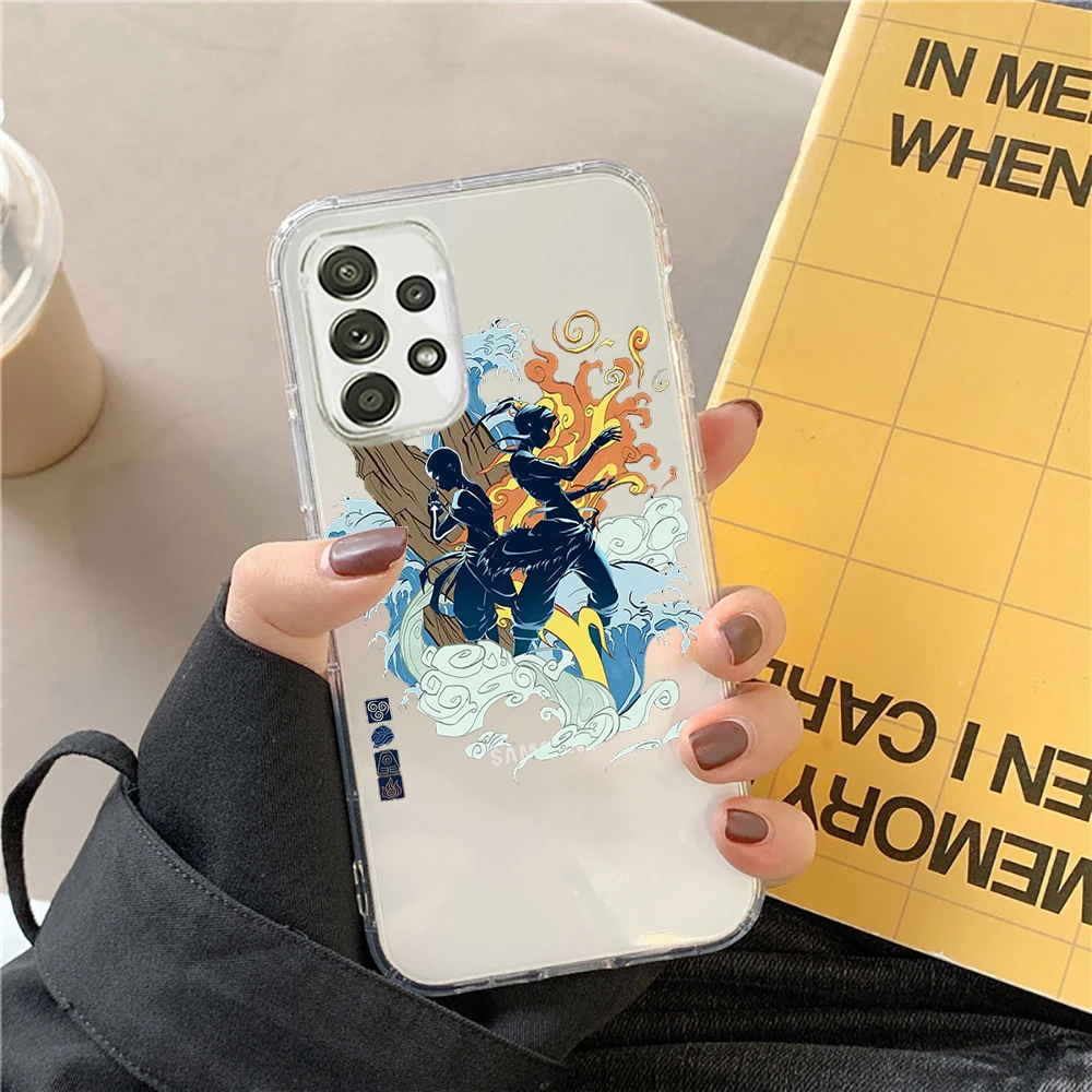 Anime avatar the last airbender phone case for Samsung Galaxy  note S21 S20 S9 S30 A71 A51 S10 A50 S22 10 fe ultra 4g 5g plus