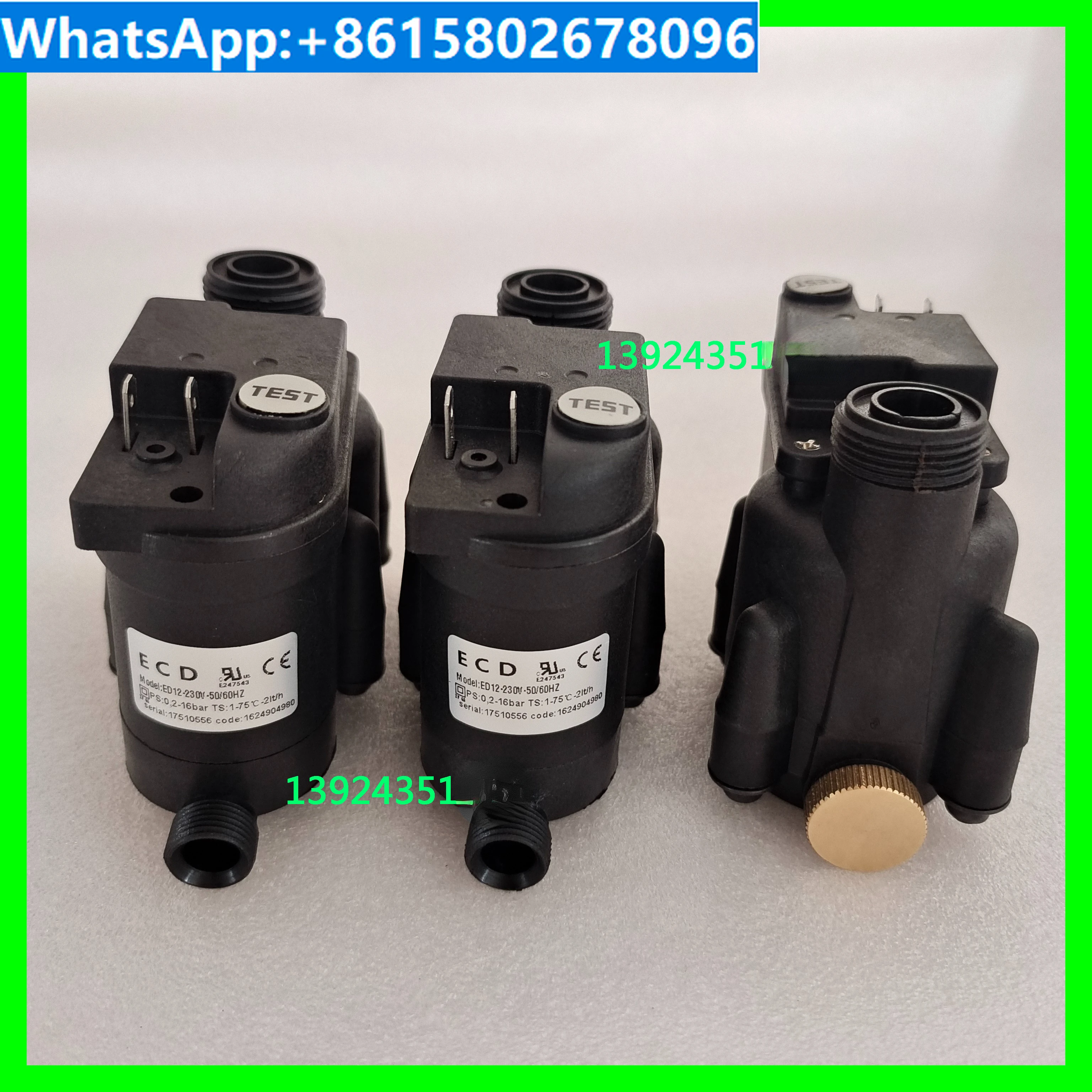 1624904980 2202754701 Air compressor drain valve ED12 electronic drain valve 230V