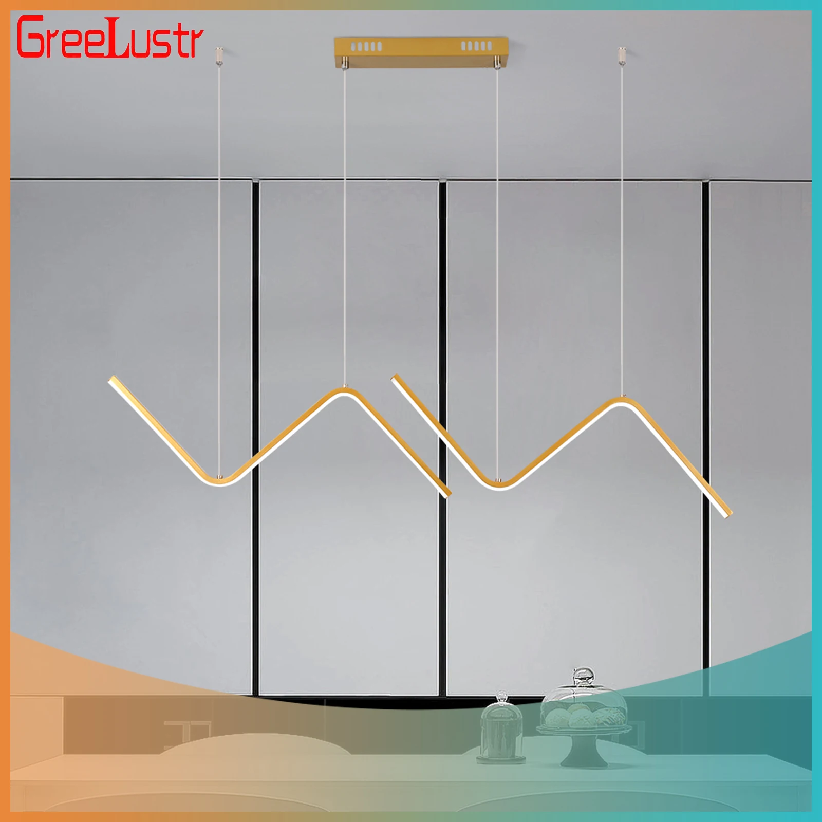 

Modern Led Pendant Lighting W Design Ceiling Lamp Chandelier Dining Room Kitchen Island Fixtures Bar Suspension Luster Luminaire