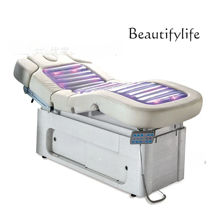 Electric beauty bed High-end beauty salon spa massage bed Lifting facial micro-plastic surgery bed