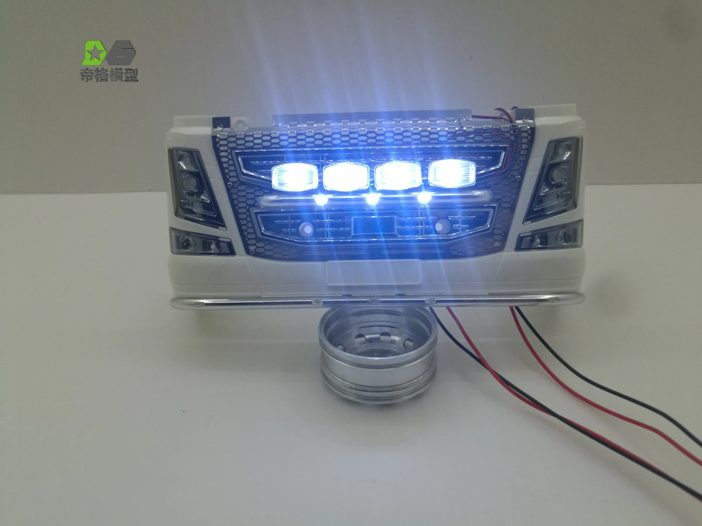 

RC Car Headlight for tamiya 1/14 RC Truck Trailer Dump Truck Scania 770S R620 Actros 3363 Volvo MAN LESU Upgrade Parts