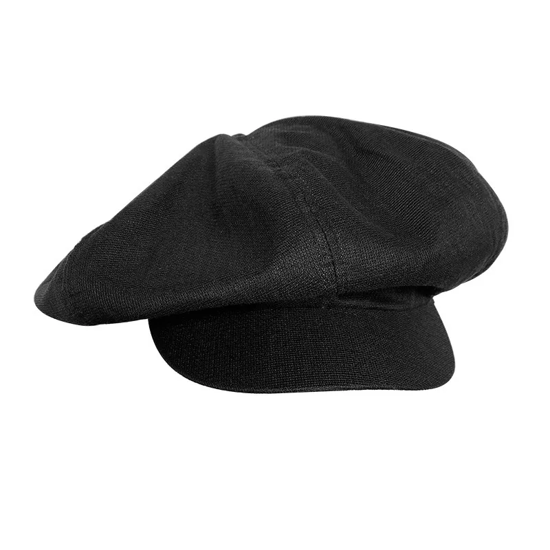 Summer Breathable Cloud Hat for Women Oversized Beret Denim Cap Octagonal Cap Painter Hat Lightweight Casual Fashion Hat