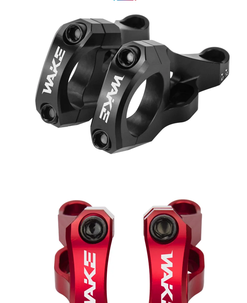 Wake DH/AM/FR MTB Bike Vorbau CNC Aluminiumlegierung Downhill Fahrrad DIRECT MOUNT VORBAU Lenker 31.8mm für BMX Radfahren Ultraleicht – Detail 10