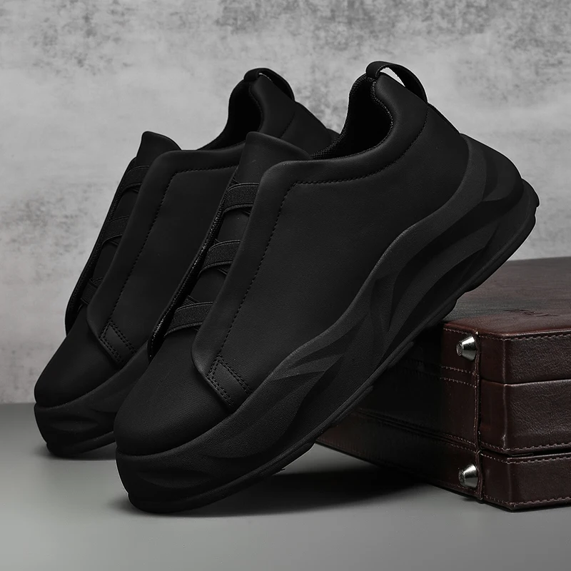 Zapatos informales a la moda para Hombre, Zapatillas de deporte de diseñador para Hombre, zapatos cómodos de suela gruesa para caminar al aire libre, Zapatillas para Hombre Tenis Masculino