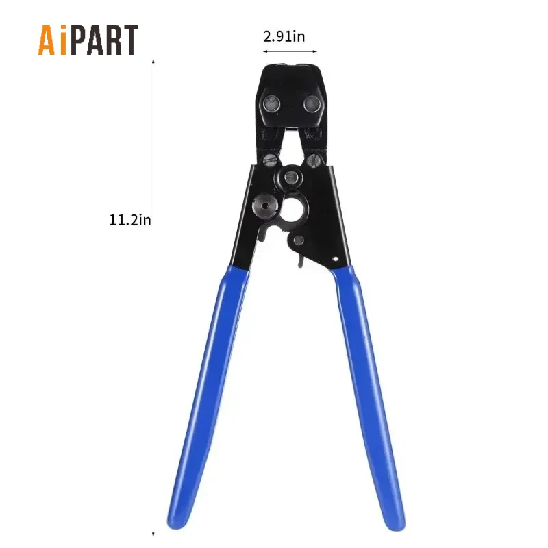 

Клещи PEX Cinch Crimp Crimper Инструмент для обжима шланговых хомутов Размеры от pucellas