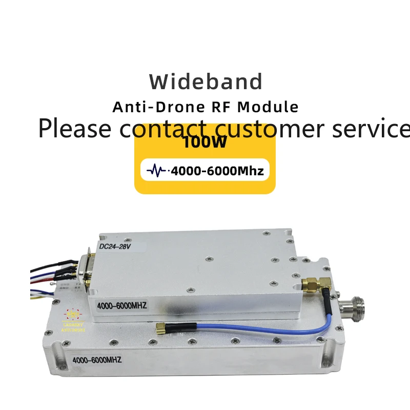 

4000-6000MHz Wide-band High Quality GaN 100W Frequency Anti dro ne Modules and Hot Sell Signal Generator