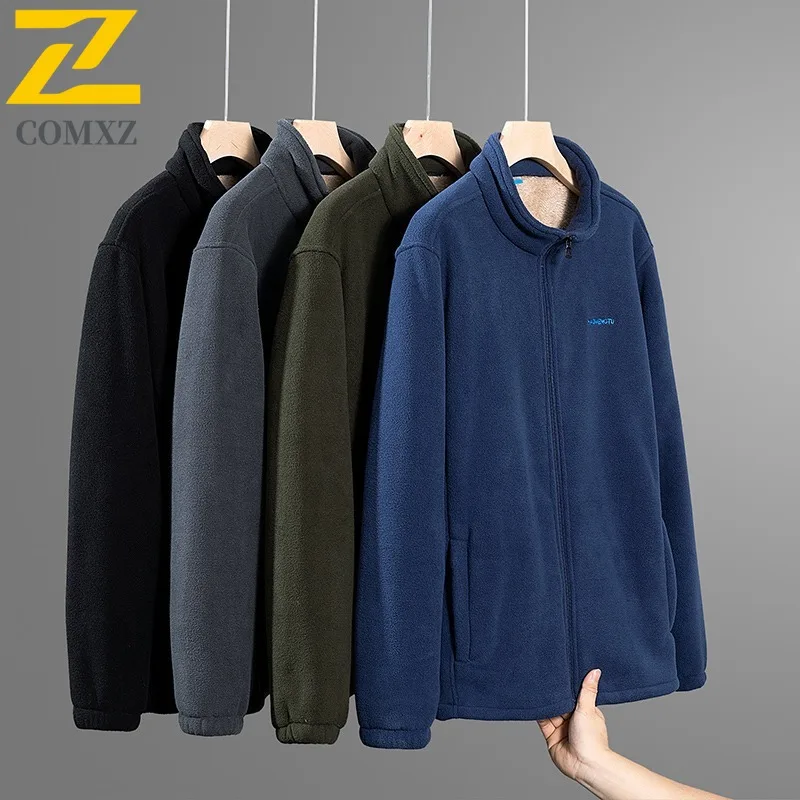 

COMXZ Outdoor Work Jacket 2025 Men Brand Thickened Windproof Motorcycle Coat Street Style Comfort Winter New Outerwear