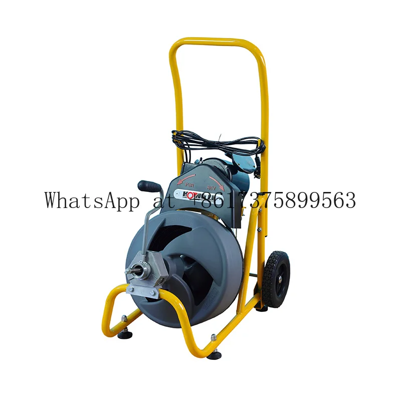 AG100X Professional Sewer Snake Drain Cleaning Machine Pipe Cleaner for Home Use