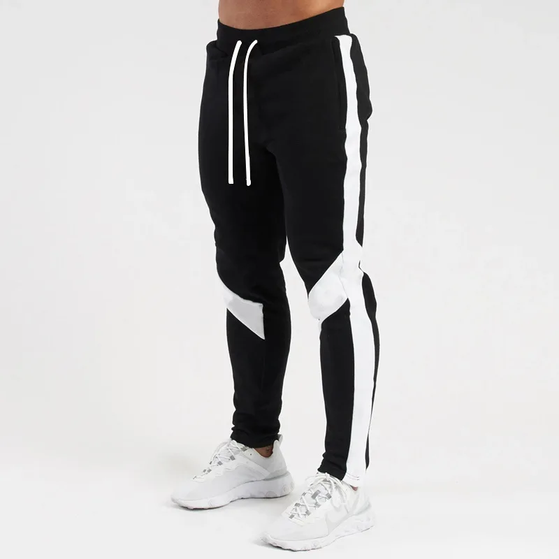 22024 Autumn and Winter New Men\'s Fashion Trendy Brand Leisure Sports Running Pants Drawstring Pocket Small Foot Guard Pants