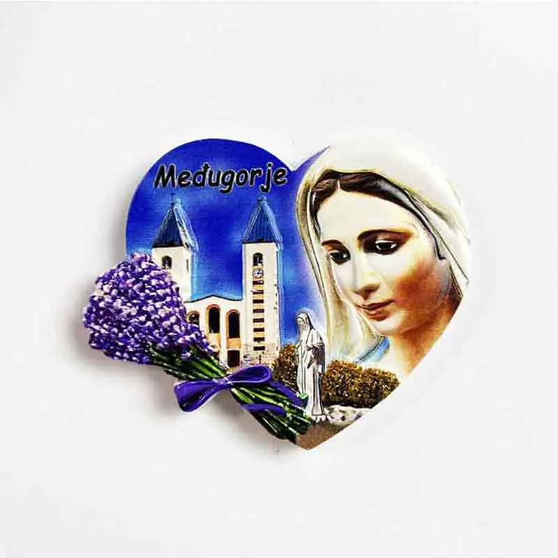 Medugoye, Bosnia and Herzegovina town, landscape architecture, cultural crafts, fridge magnets, tourism, souvenirs, 3D stereo