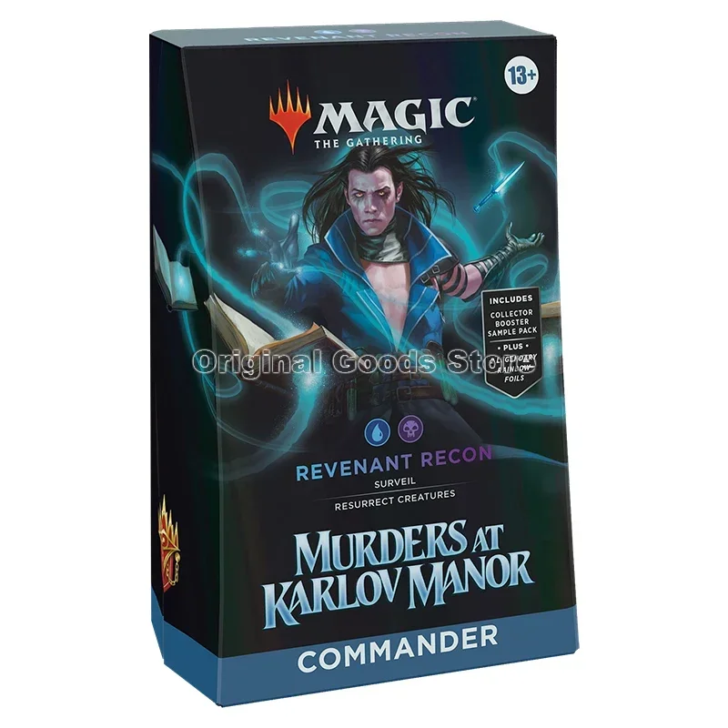 Original Magic The Gathering Murders at Karlov Manor Card English Commander Deck Bundle Collection Trading Cards Children Gift