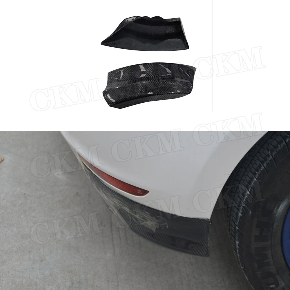 

Carbon Fiber / FRP Rear Lip Splitters Side Bumper Aprons Flaps For Volkswagen VW Golf 6 VI MK6 GTI 2010-2013