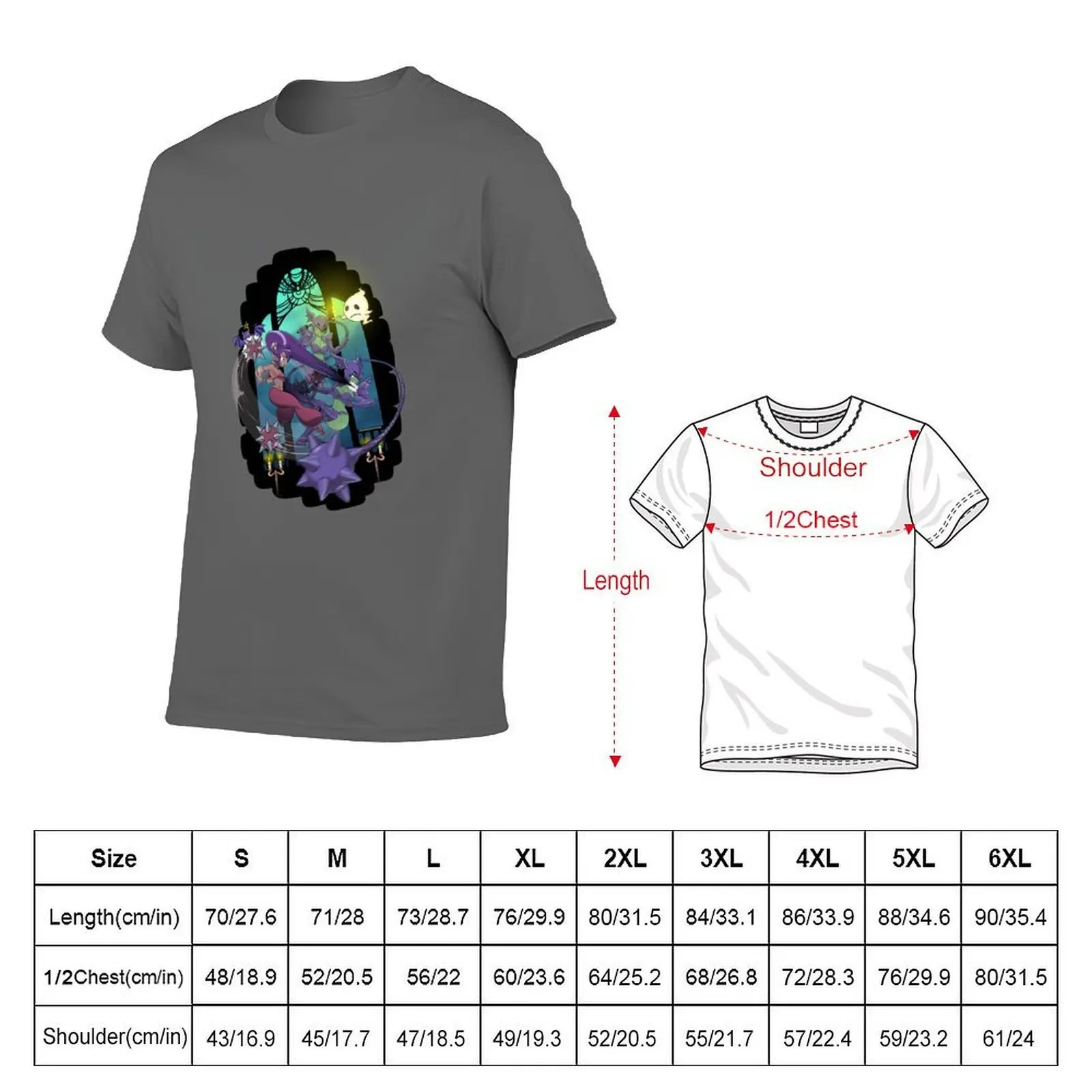 Shantae Cackle Tower T-Shirt man t shirts for men casual t shirt for man 100 percent cotton T-Shirt