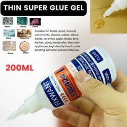FIXWANT FW424 – Precision Super Glue Gel for High-Strength, Clear, Gap-Filling Adhesion for Industrial & Professional Use