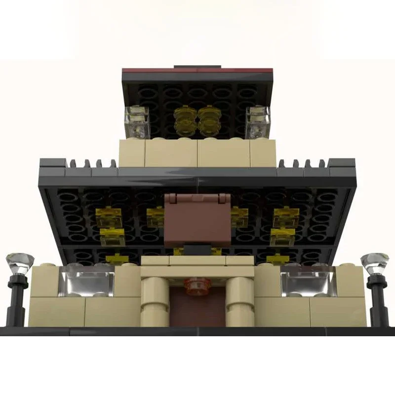 

626pcs MOC Modular Library 1 Modular Buildings Building Blocks Christmas Gift Home Entertainment DIY Project