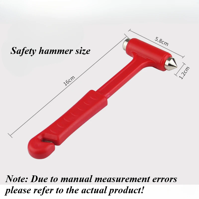 Car Safety Hammer Multi Functional Emergency Seat Belt Cutter Window Breaking Hammer Portable Car Emergent Rescue Escape Tools