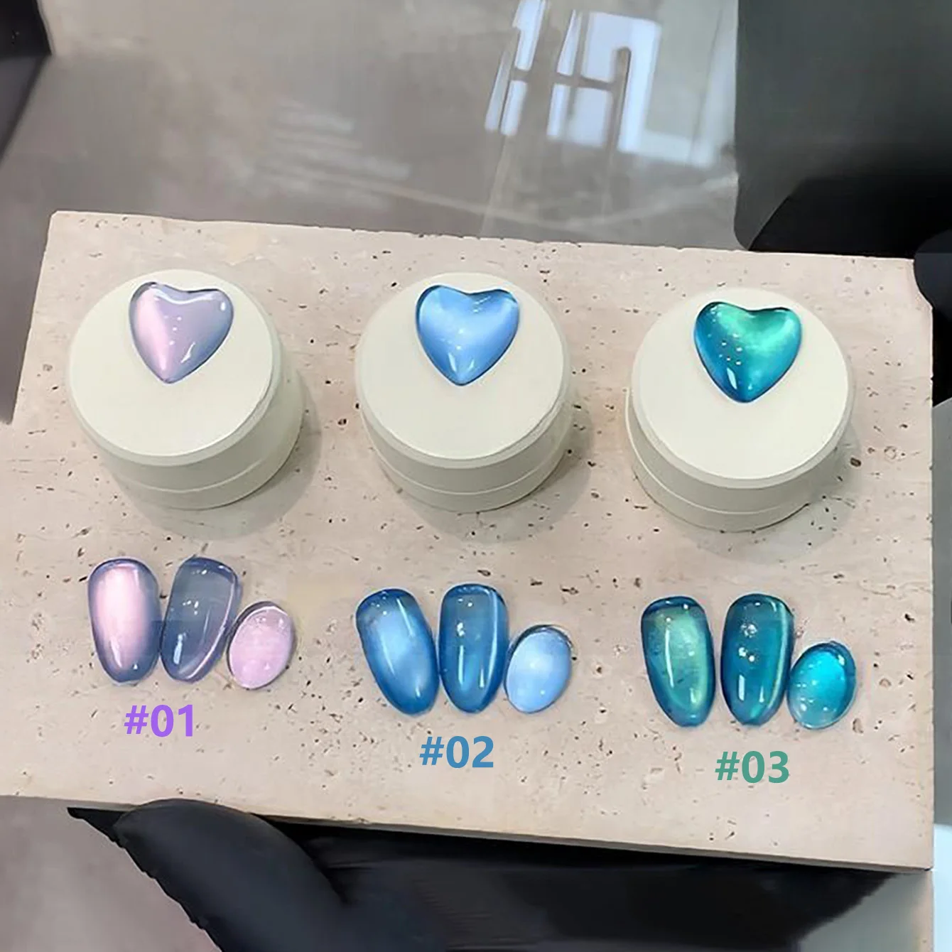 

MIANEL 1 шт. 12 мл Summr Nails Лидер продаж Ночная тень Star Sea Series Кошачий глаз Магнит Гель-лак для ногтей Синий Зеленый Стеклянная бусина