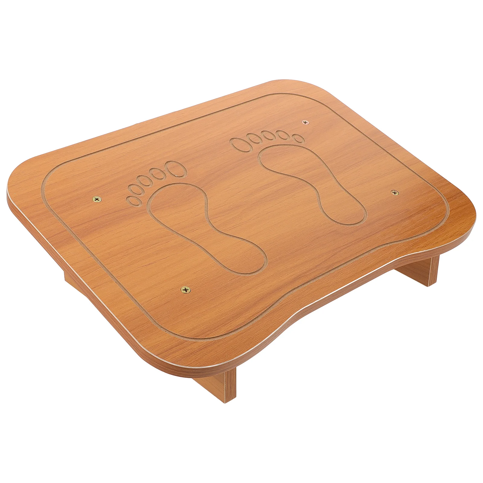 

Stylish Wood Foot Stool Under Desk Foot Placing Stand Practical for Adults Home Office Under Desk Footrest