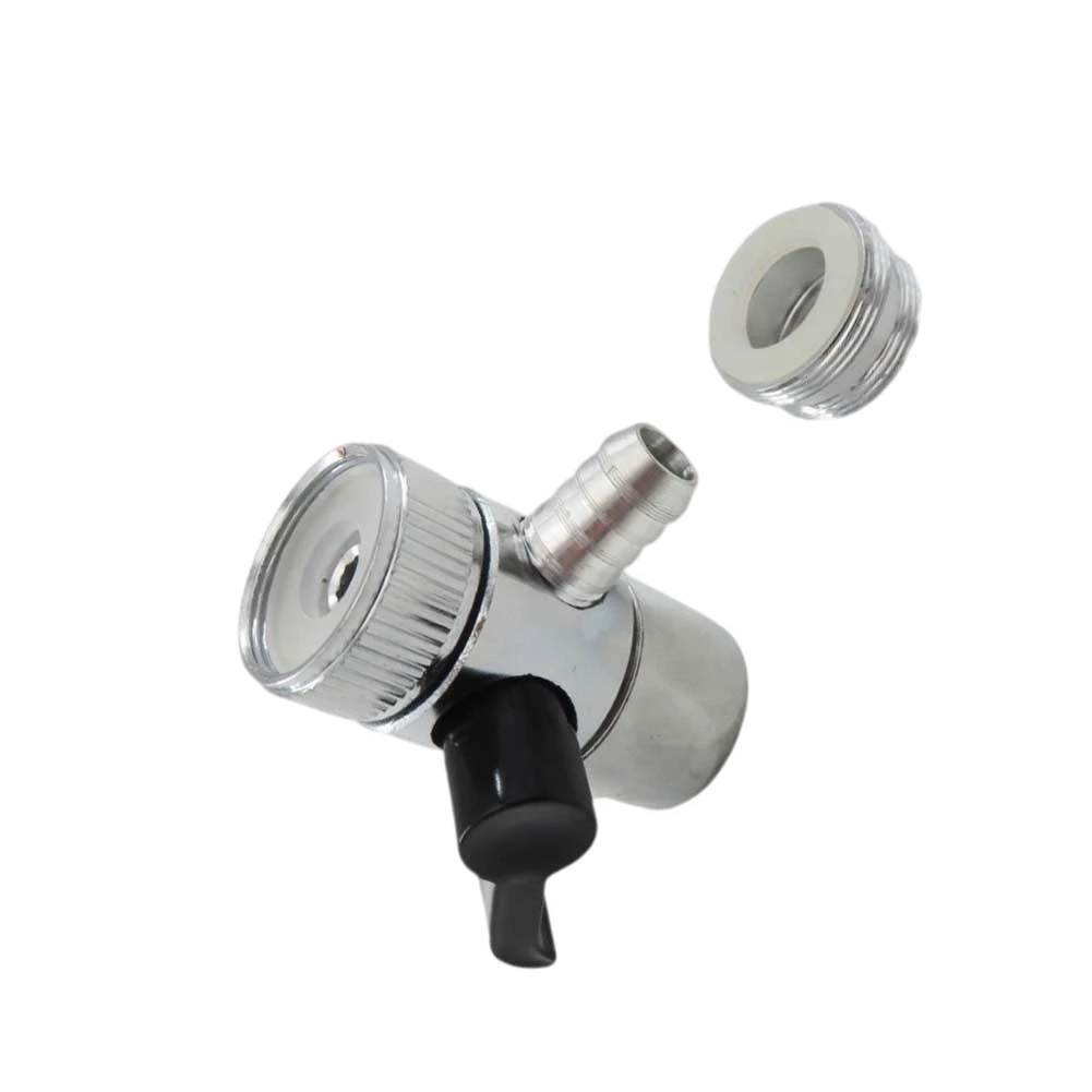 Zinc Alloy Faucet Diverter for Dual-Flow Mode Selection in Purification Distillation and Applications Zinc Alloy