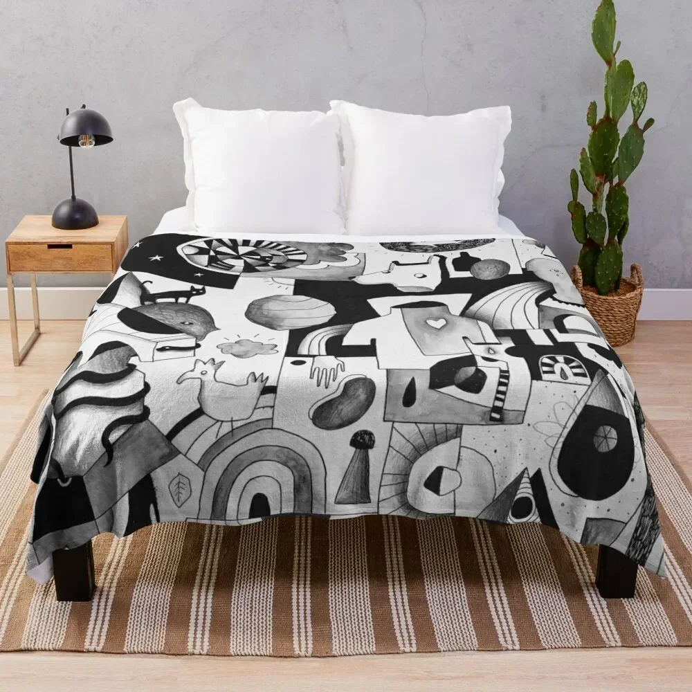 

It's high time we had an adventure outside of this room Throw Blanket Elegant Warm Throw Blanket for Hotel Home