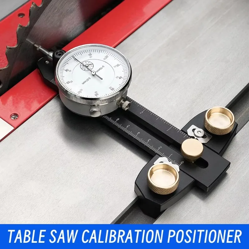 Maschera di allineamento della recinzione del comparatore della sega da tavolo regolabile di grado di utensili manuali professionali