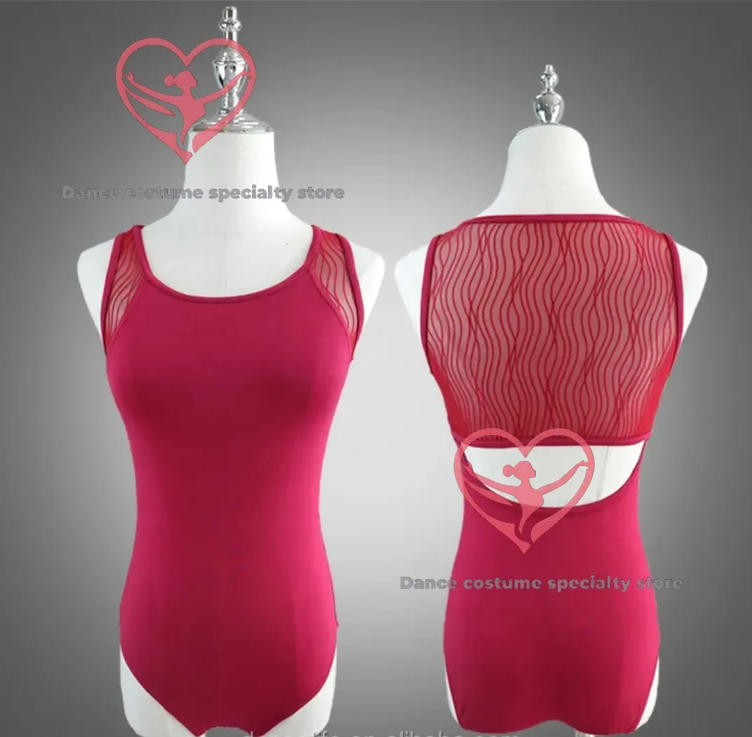 

Dance Life для взрослых и женщин, профессиональный тренировочный танцевальный розовый балетный купальник из спандекса/нейлона с сетчатой спинкой для танцев и гимнастов