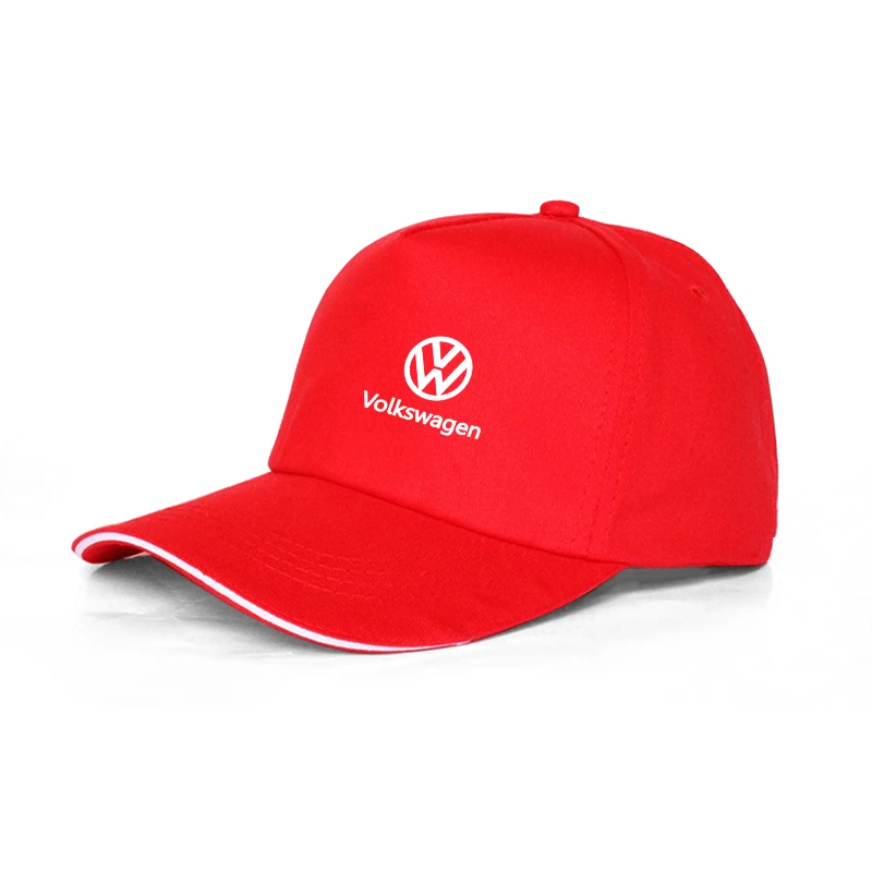 Car Baseball Cap Cotton Sunscreen Hat Accessories For VW Golf Jetta Passat mk4 mk5 mk6 CC Golf 5 7 Tiguan Scirocco Sagitar Magot