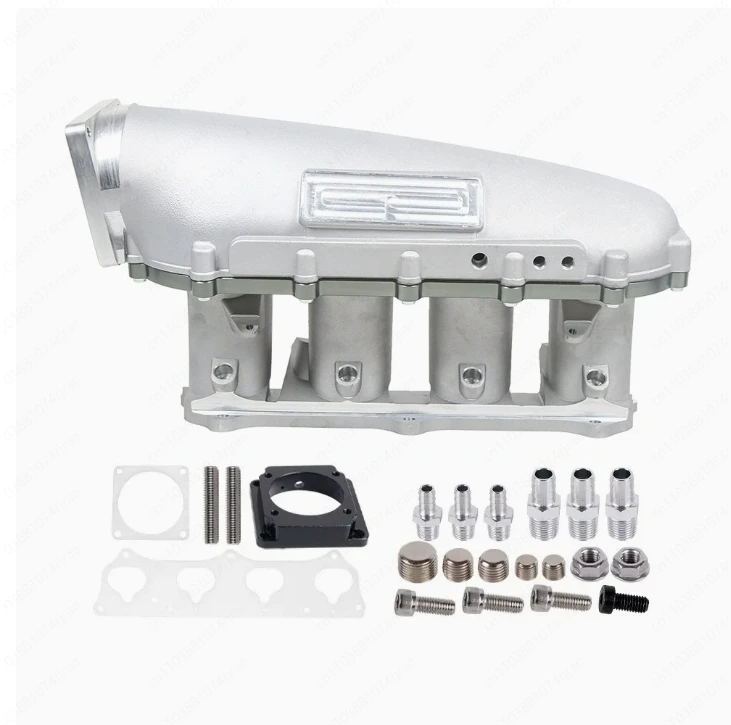 1 Aluminum Alloy K20 K24 K Series Track Race Intake Manifold for K20 K24 Style RSX/TSX 2.0L Base/Type S K20A2