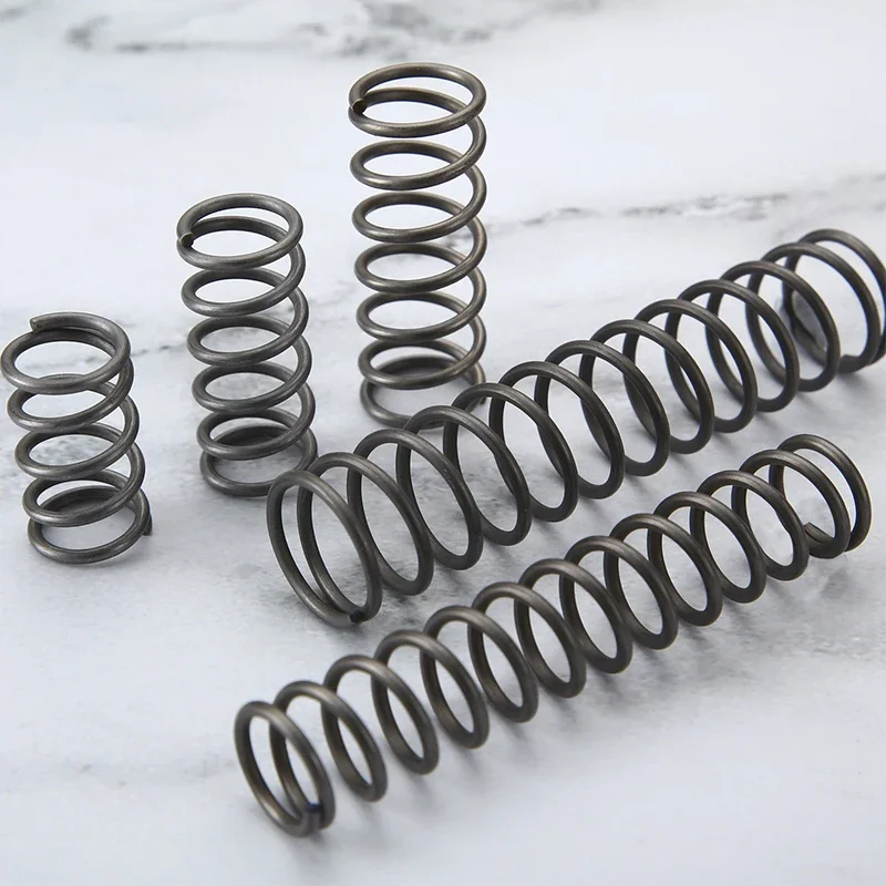 Type Compression Spring Cylidrical Coil Rotor Return Pressure Compressed Spring Steel 65Mn Wire Diameter 1.0mm