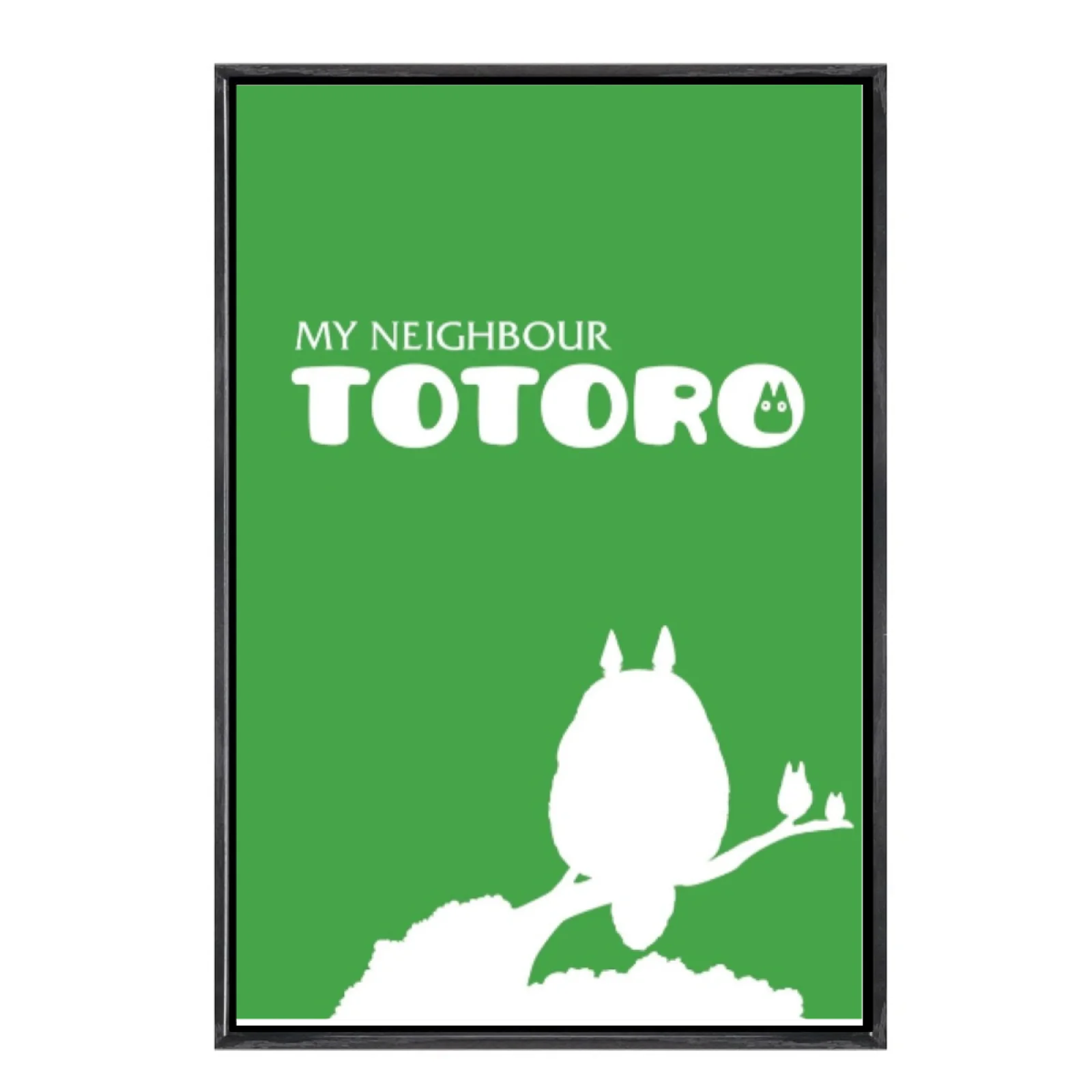 

Японская манга, мультиразмерный холст, постер в двойной рамке, настенное искусство, мой сосед Тоторо, домашний декор для гостиной, спальни