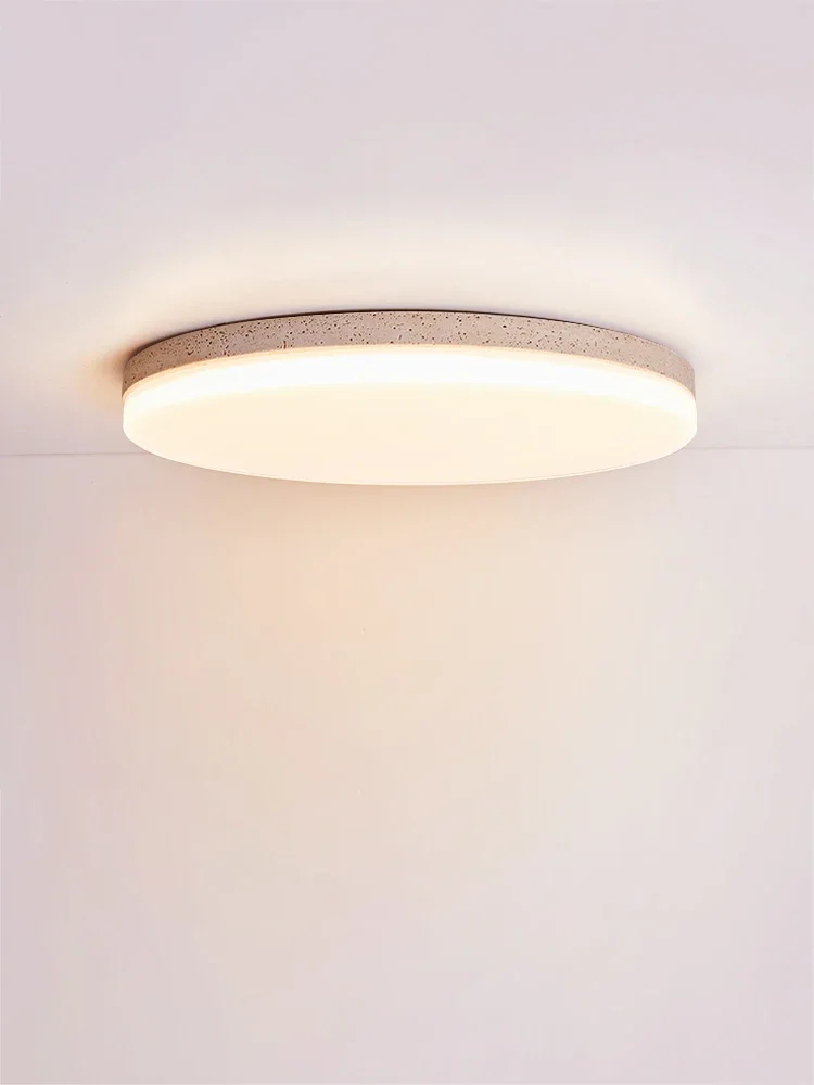 

Cream wind, bedroom led ceiling light, creative, full spectrum, Japanese wabi-sabi wind, master , study