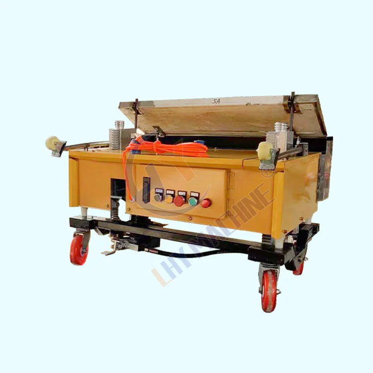 

Gypsum Robot Automatic Wall Screeding Plaster Finishing Render Mortar Spray Machine China Price for Cement