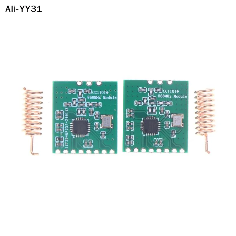 【G】1/2/3PCS CC1101 Wireless Module Long Distance Transmission Antenna 868MHZ SPI Interface Low Power M115 64-byte